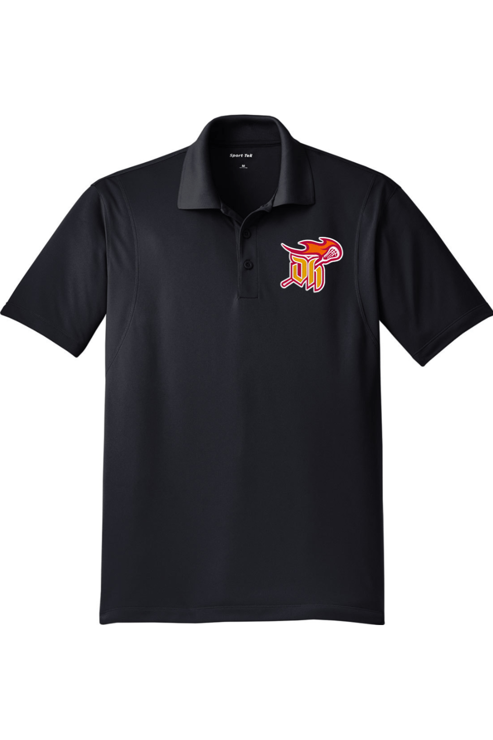 Desert Heat LC Adult Embroidered Athletic Polo Signature Lacrosse