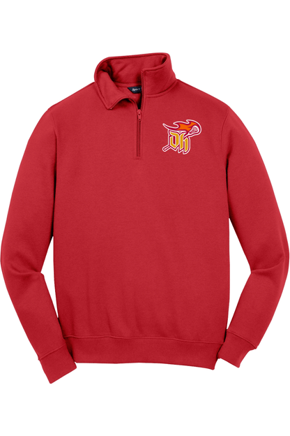 Desert Heat LC Adult Embroidered Quarter-Zip Pullover Signature Lacrosse