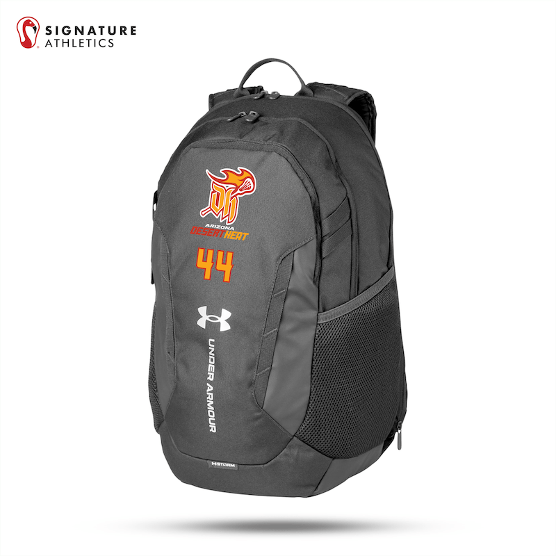 Desert Heat LC Men's Under Armour Hustle Backpack 6.0 Signature Lacrosse