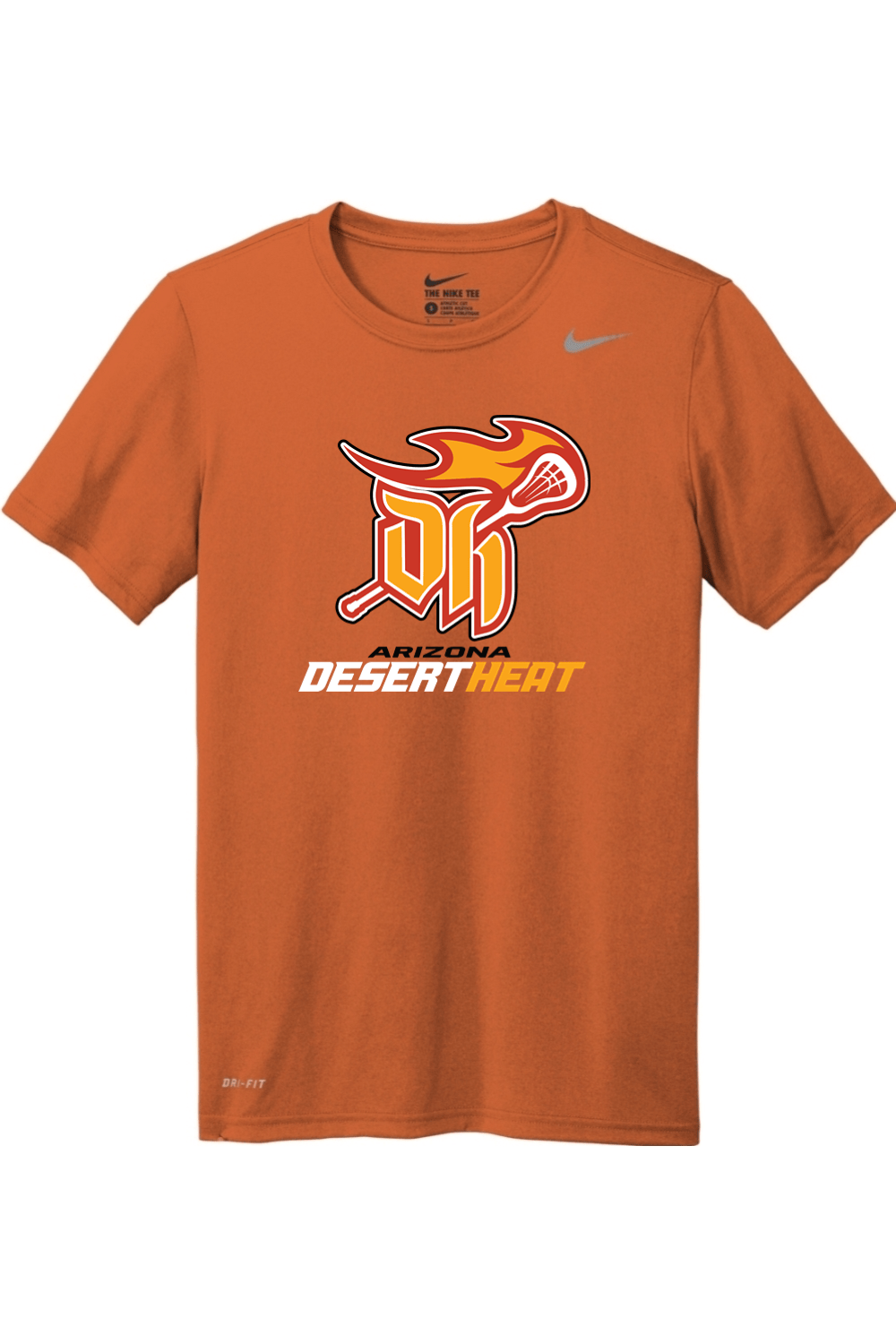 Desert Heat LC Nike Team rLegend Tee Signature Lacrosse