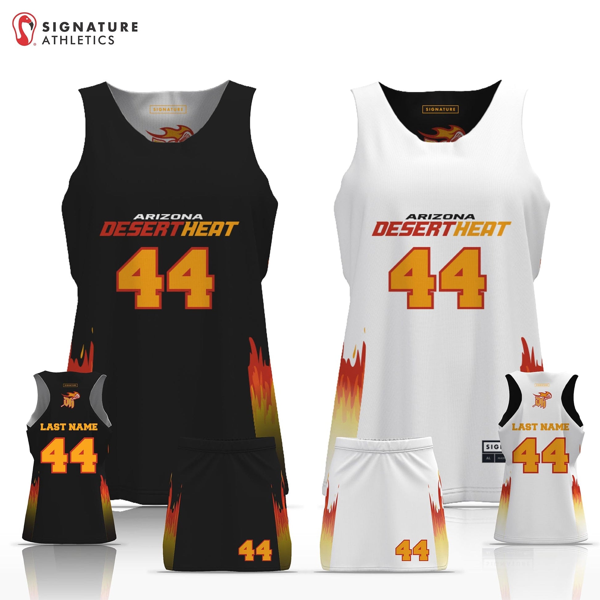 Desert Heat Women's 3 Piece Player Game Package Signature Lacrosse