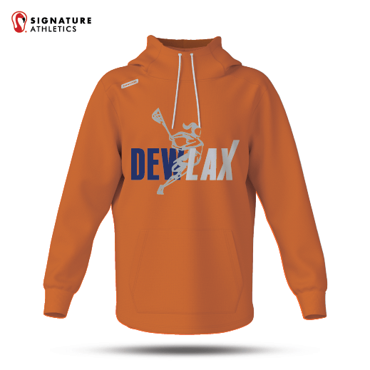 DEWLAX Dye Sub Scuba Hoodie: DEWLAX Signature Lacrosse