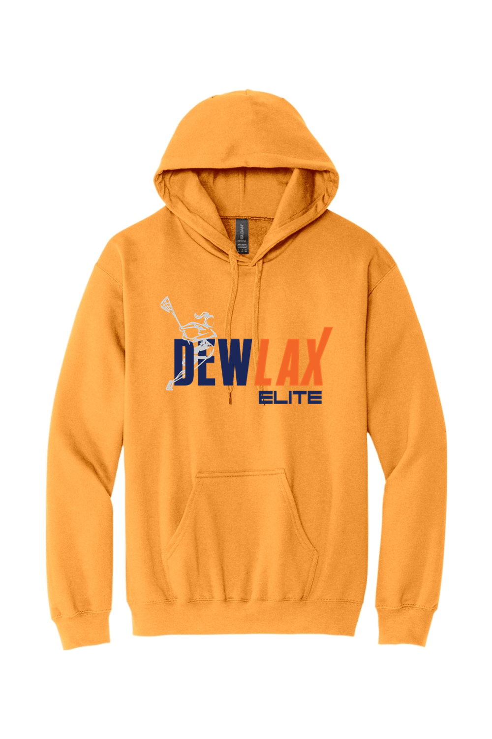 DEWLAX Gildan Softstyle Pullover Hooded Sweatshirt Signature Lacrosse