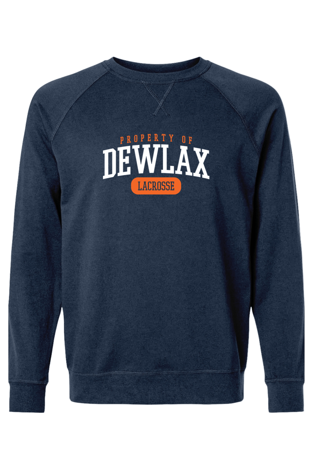 DEWLAX LC Adult Heavyweight Raglan Long Sleeve Signature Lacrosse