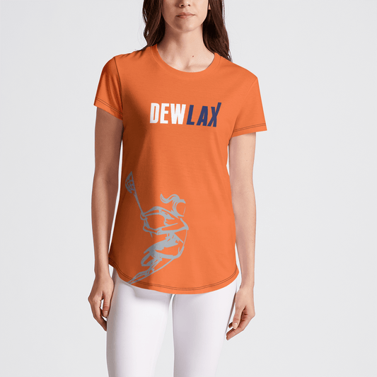 DEWLAX LC Adult Sublimated Athletic T-Shirt (Women's) Signature Lacrosse