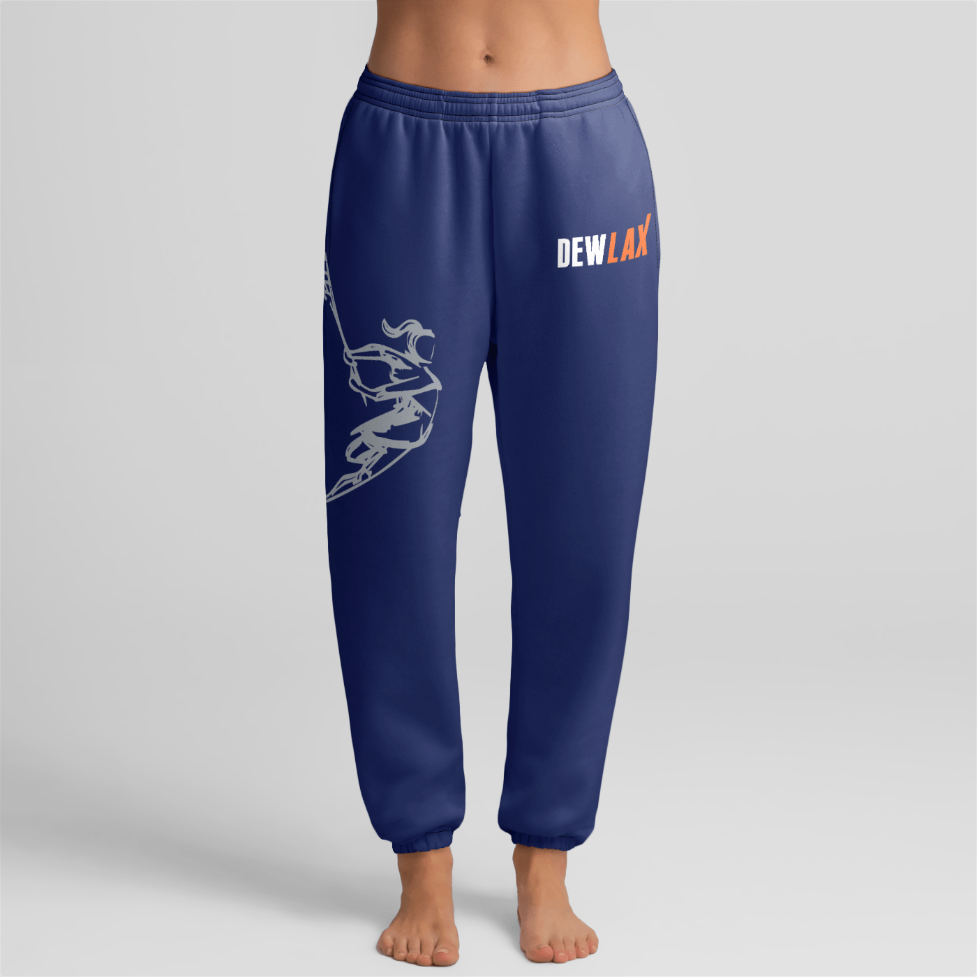 DEWLAX LC Adult Sublimated Sweatpants Signature Lacrosse