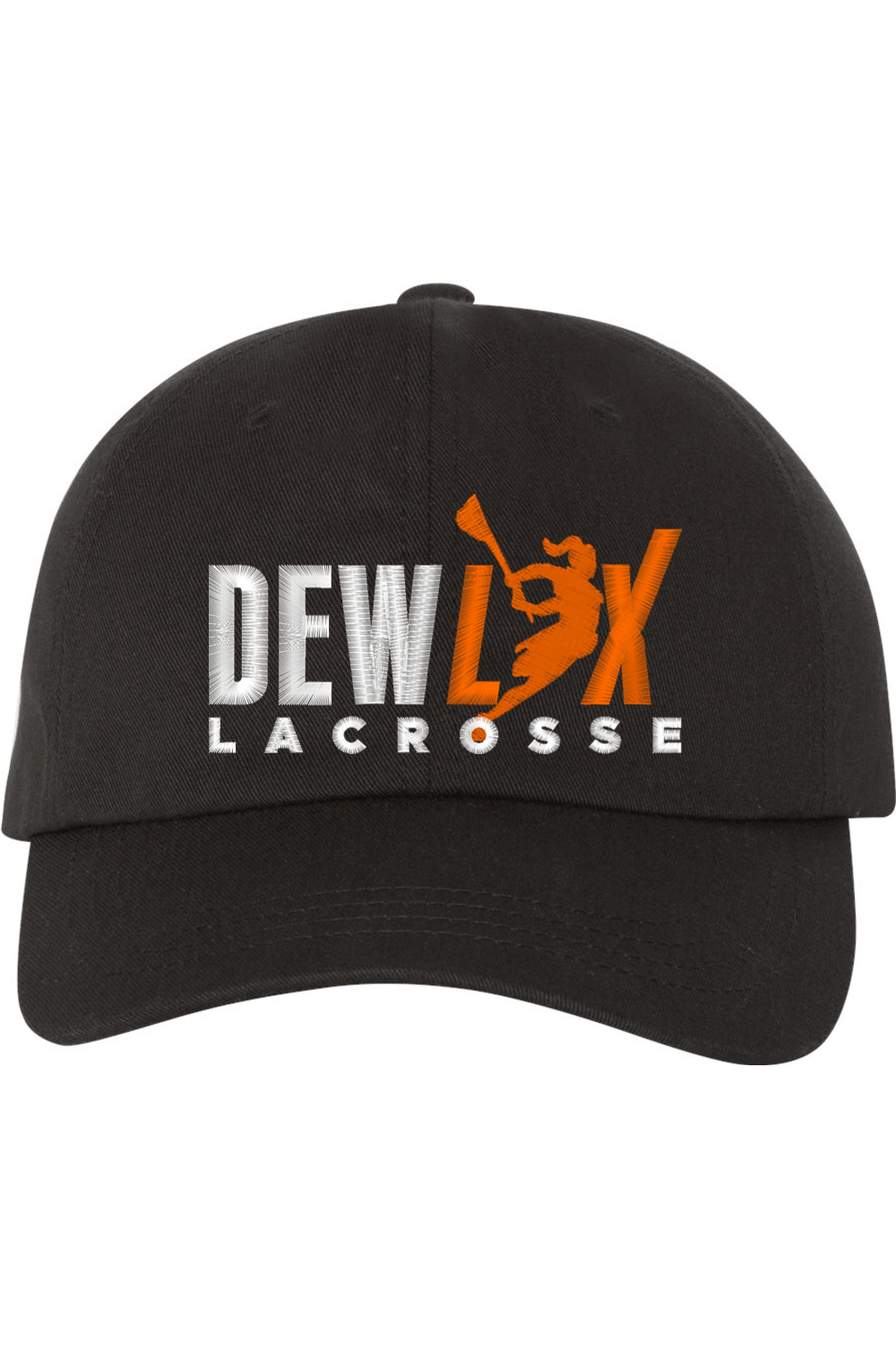 DEWLAX LC Embroidered Dad Hat Signature Lacrosse