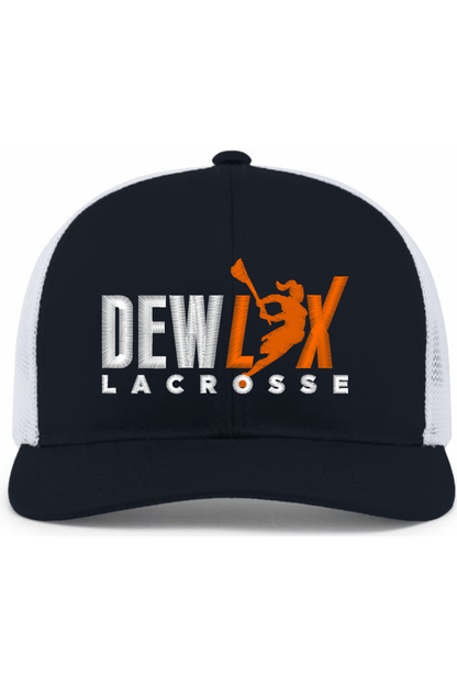 DEWLAX LC Embroidered Trucker Hat Signature Lacrosse