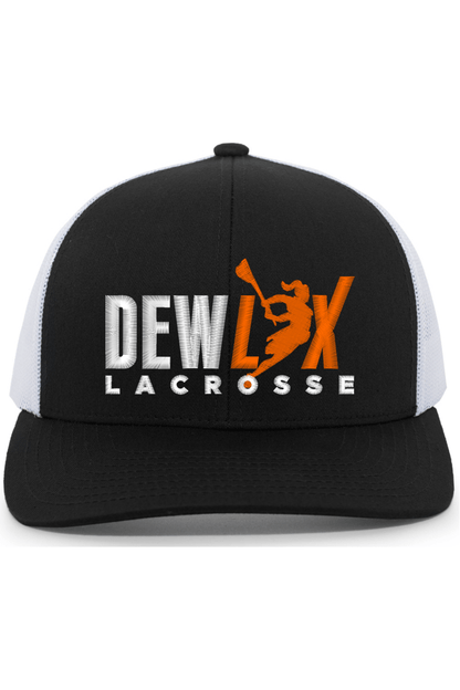 DEWLAX LC Embroidered Trucker Hat Signature Lacrosse