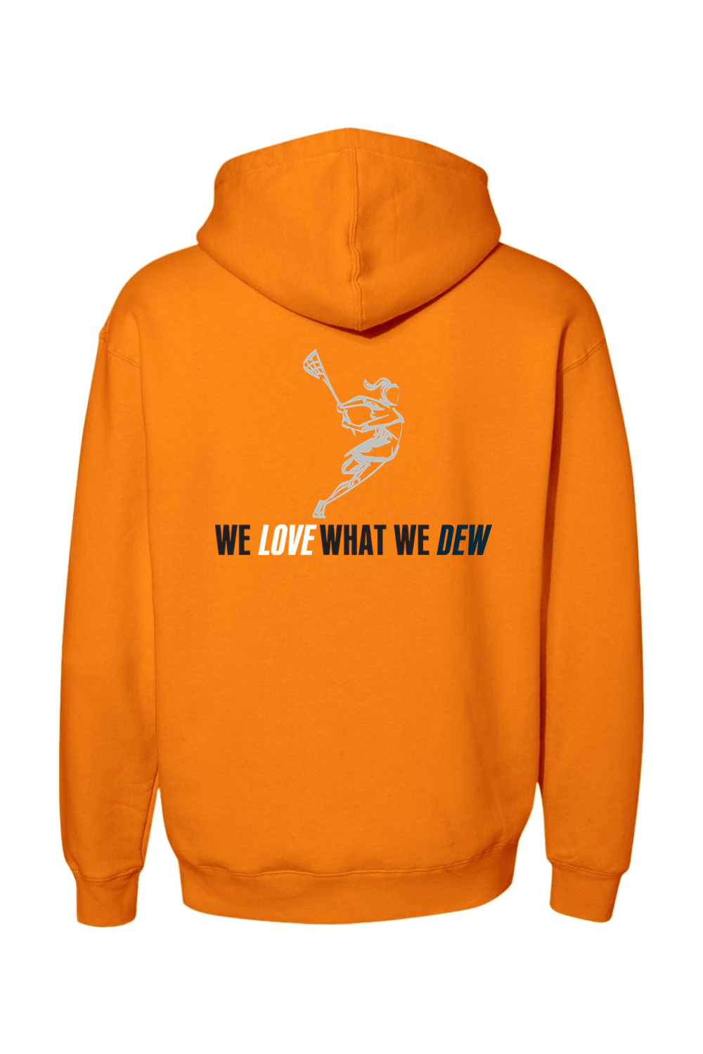 DEWLAX LC Heavyweight Hooded Sweatshirt Signature Lacrosse
