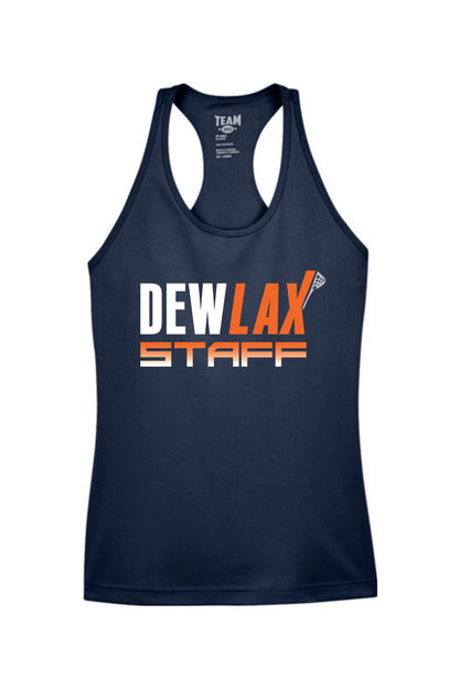 DEWLAX LC Ladies' Zone Performance Racerback Tank Signature Lacrosse