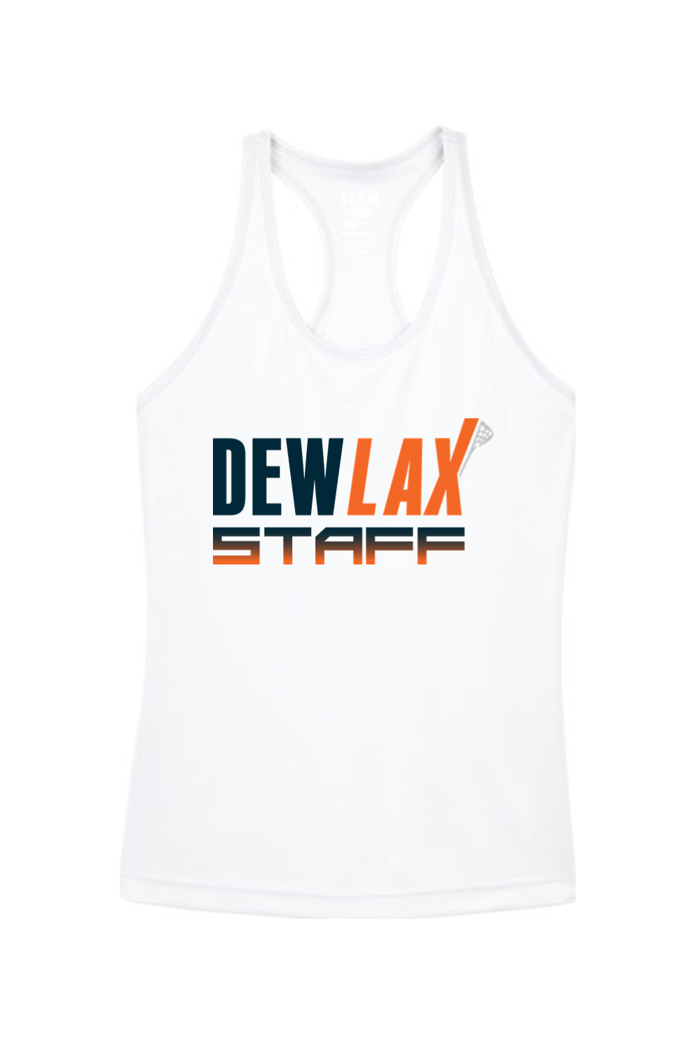 DEWLAX LC Ladies' Zone Performance Racerback Tank Signature Lacrosse