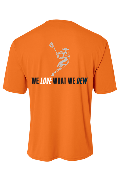DEWLAX LC Performance Short Sleeve Tee Signature Lacrosse