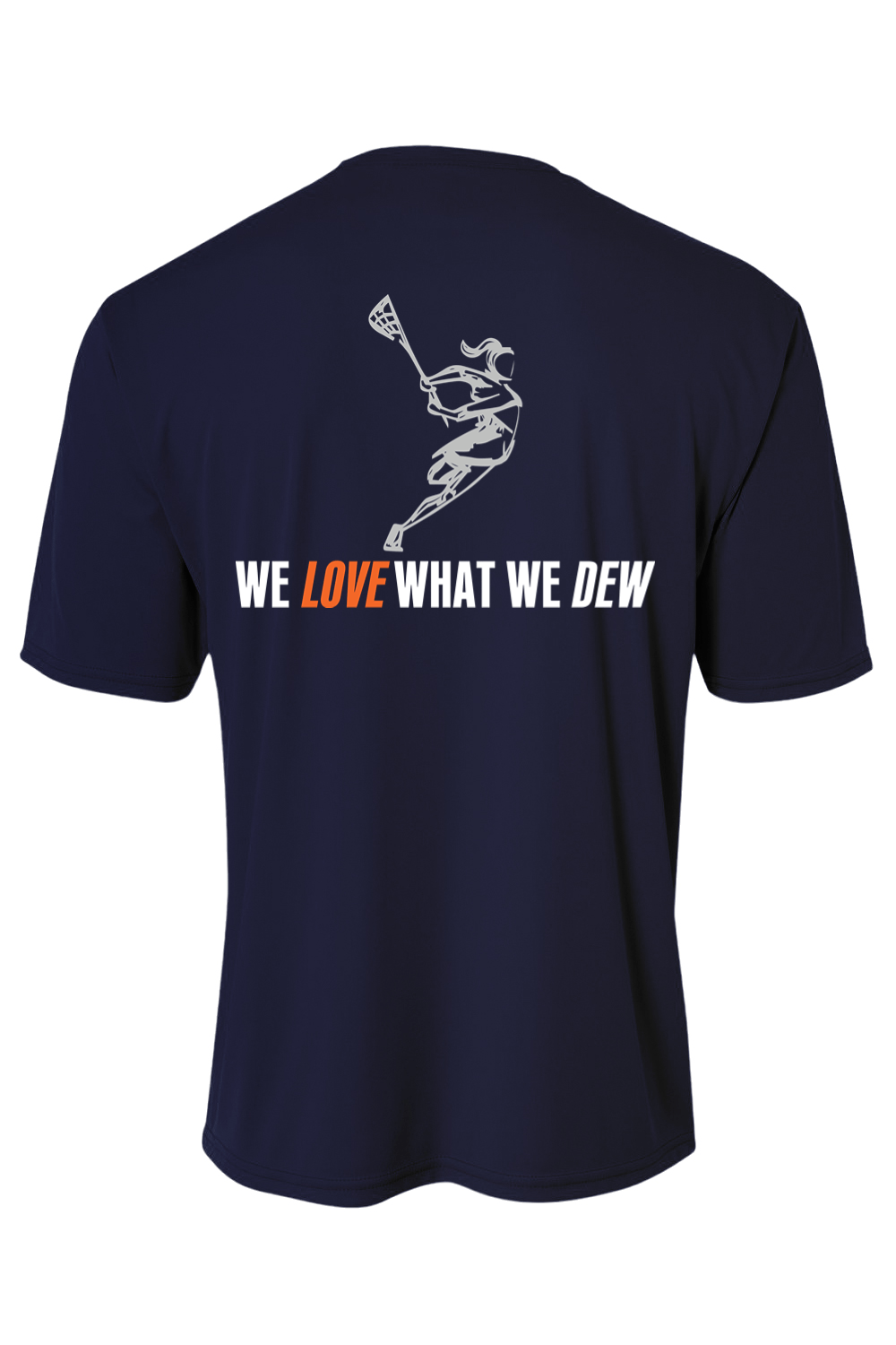 DEWLAX LC Performance Short Sleeve Tee Signature Lacrosse