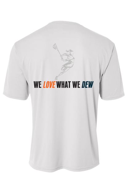 DEWLAX LC Performance Short Sleeve Tee Signature Lacrosse