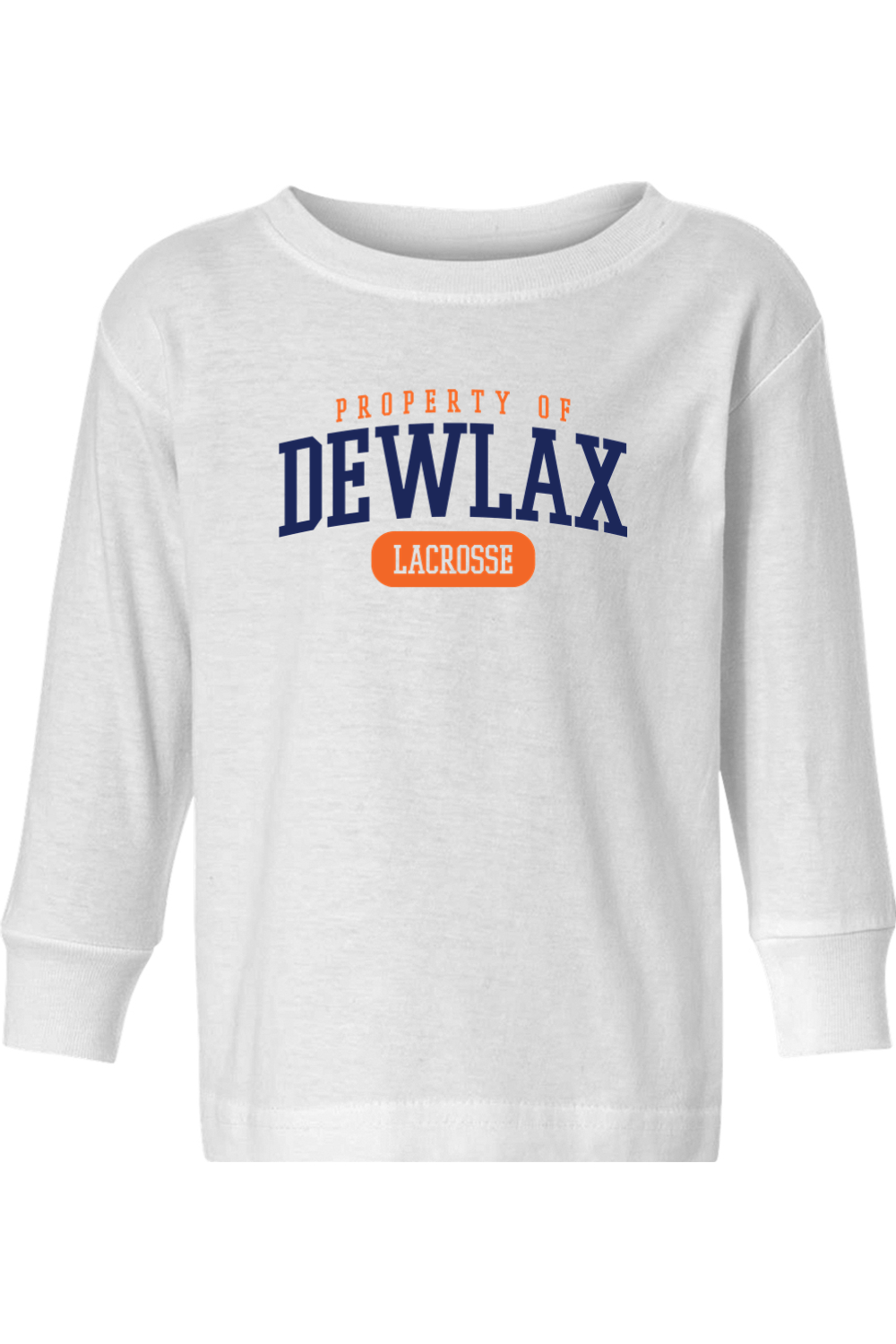 DEWLAX LC Toddler Long Sleeve T-Shirt Signature Lacrosse