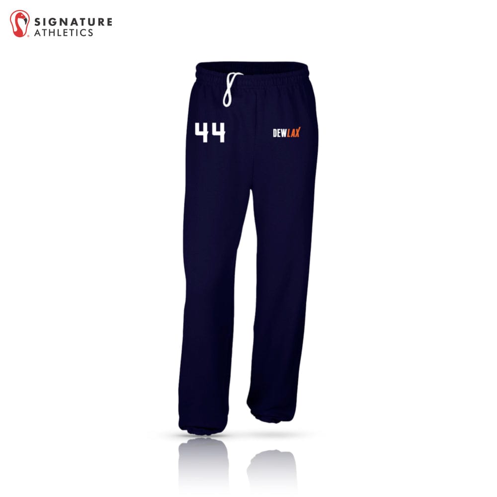 DEWLAX Men's Player Sweatpants Signature Lacrosse