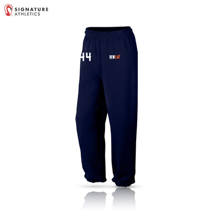 DEWLAX Men's Player Sweatpants Signature Lacrosse