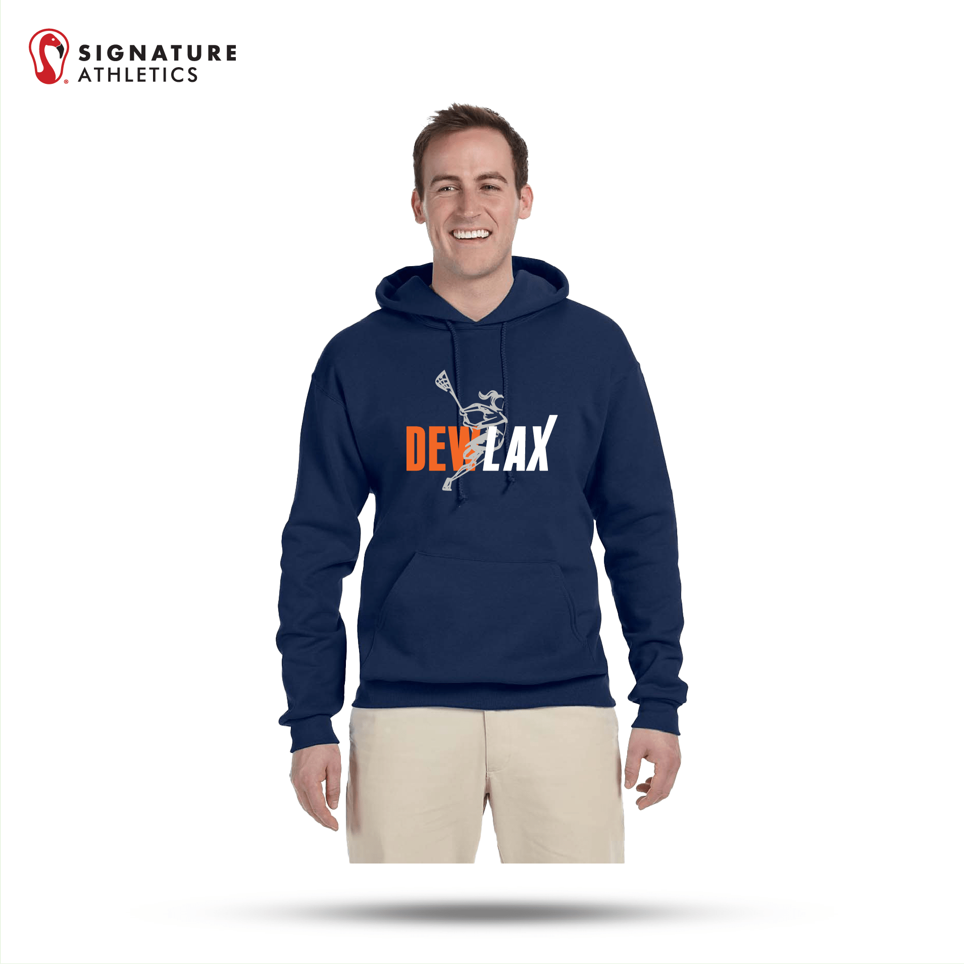 DEWLAX Player Adult Sweatshirt Signature Lacrosse