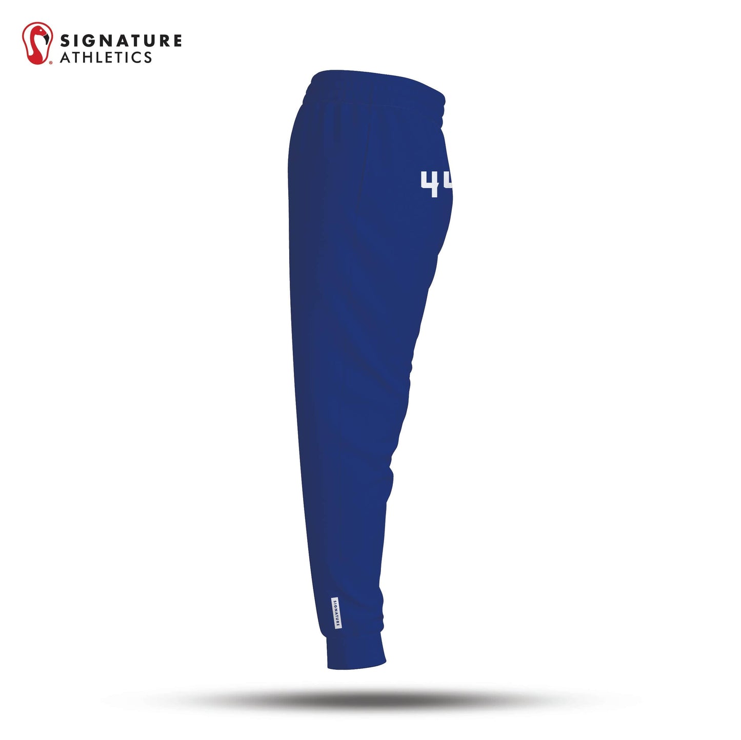 DEWLAX Women's Blue Pro Lightweight Dye Sub Joggers Signature Lacrosse