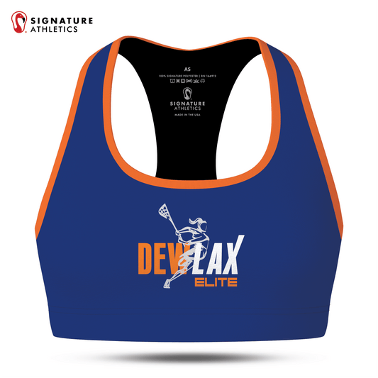 DEWLAX Women's Player Sports Bra Signature Lacrosse