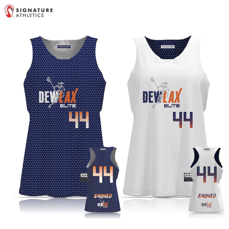 DEWLAX Women's Reversible Practice Pinnie - EARNED Signature Lacrosse