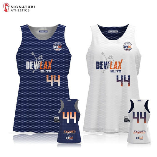 DEWLAX Women's Reversible Practice Pinnie - EARNED *REQUIRED* Signature Lacrosse