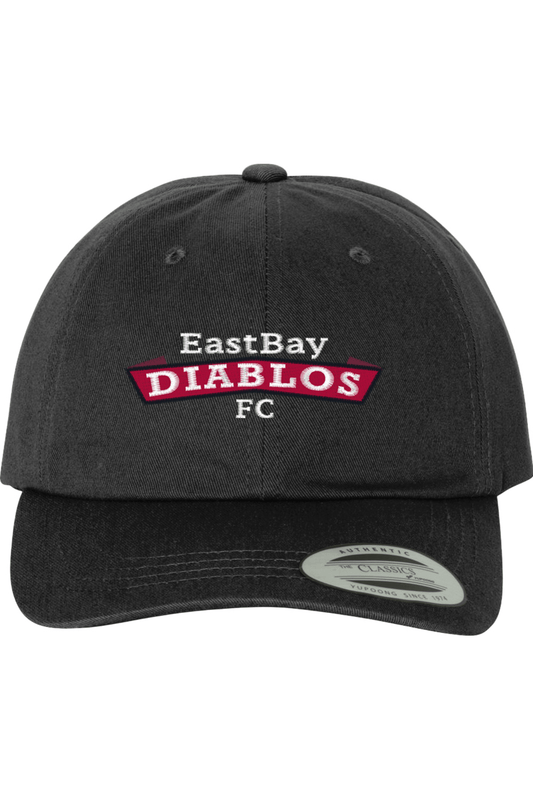 Diablos Futsal Embroidered Dad Hat Signature Lacrosse