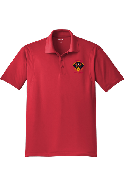 Diamond CCL Adult Embroidered Athletic Polo Signature Lacrosse