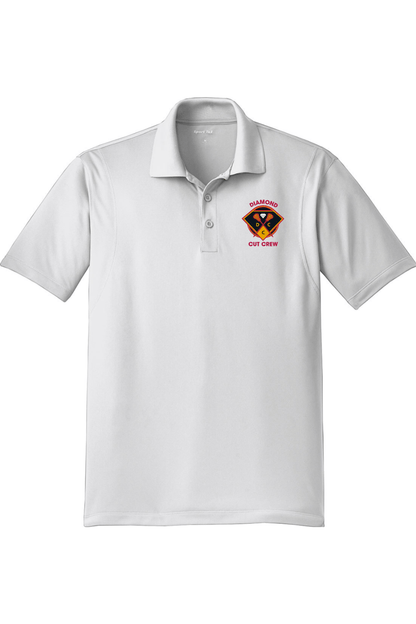 Diamond CCL Adult Embroidered Athletic Polo Signature Lacrosse