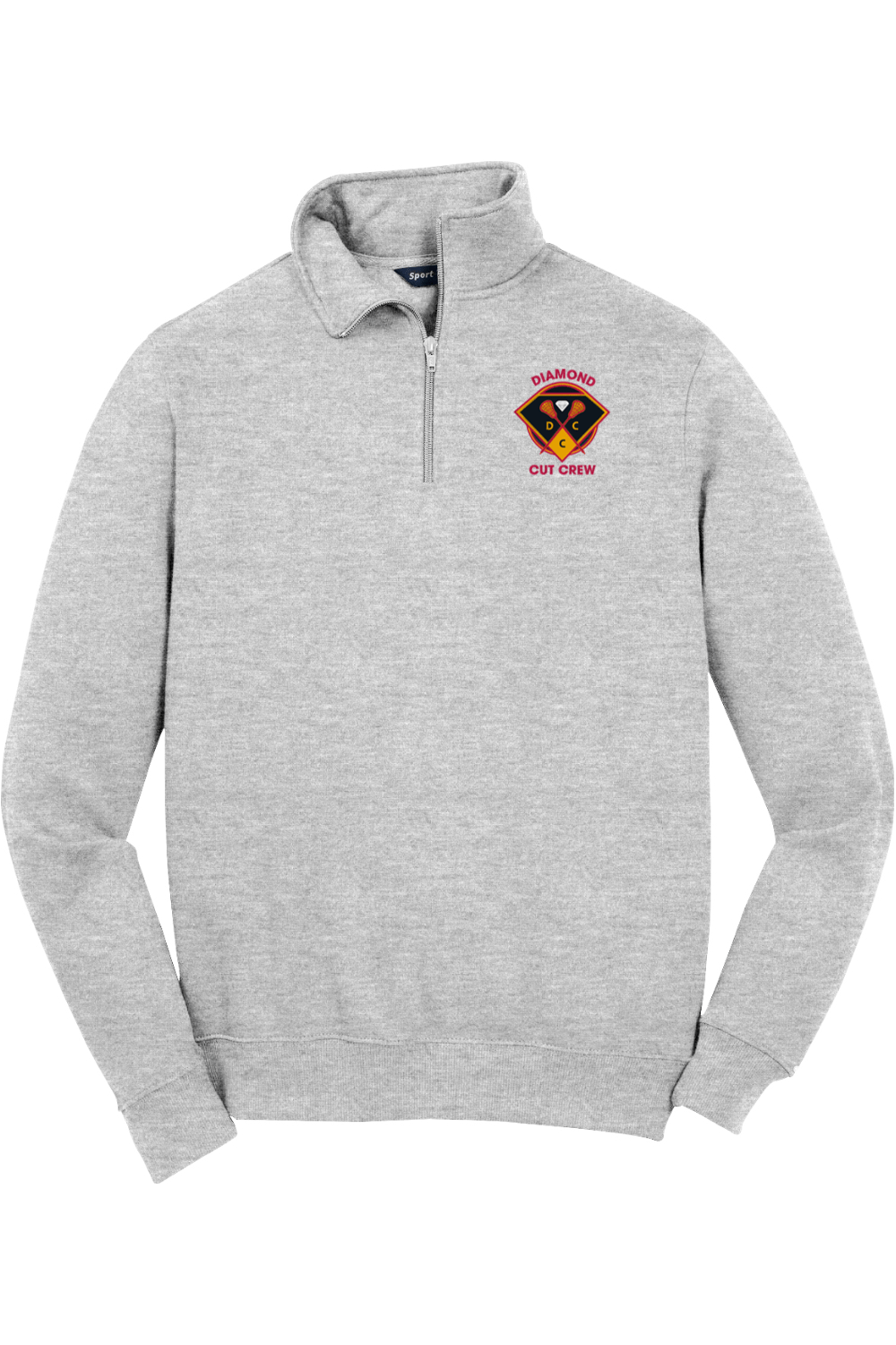 Diamond CCL Adult Embroidered Quarter-Zip Pullover Signature Lacrosse