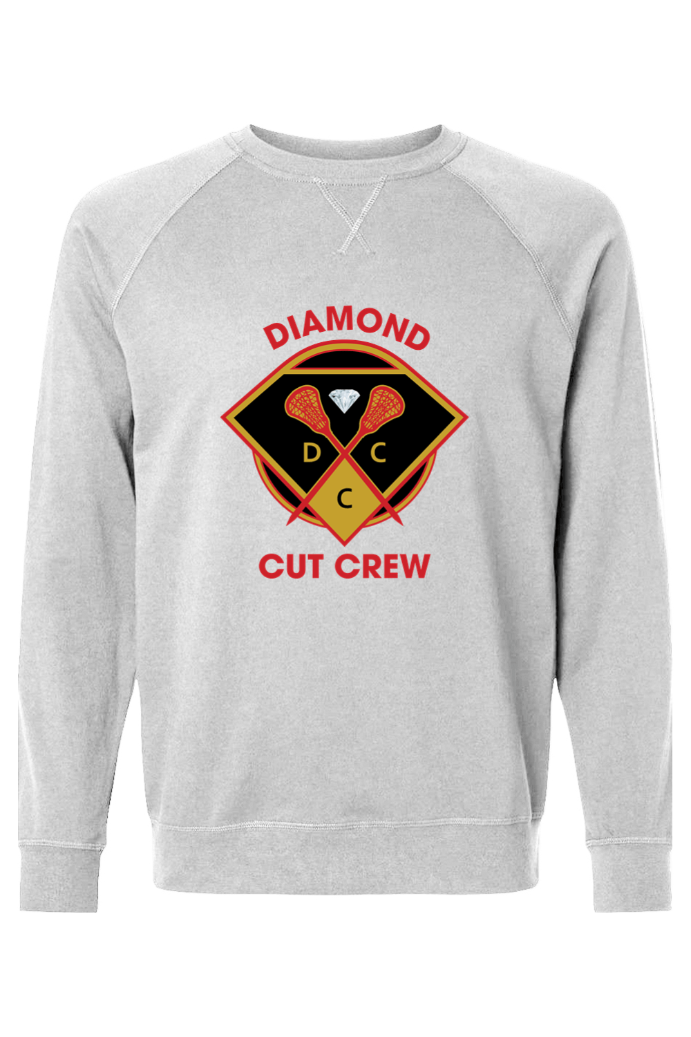 Diamond CCL Adult Heavyweight Raglan Long Sleeve Signature Lacrosse