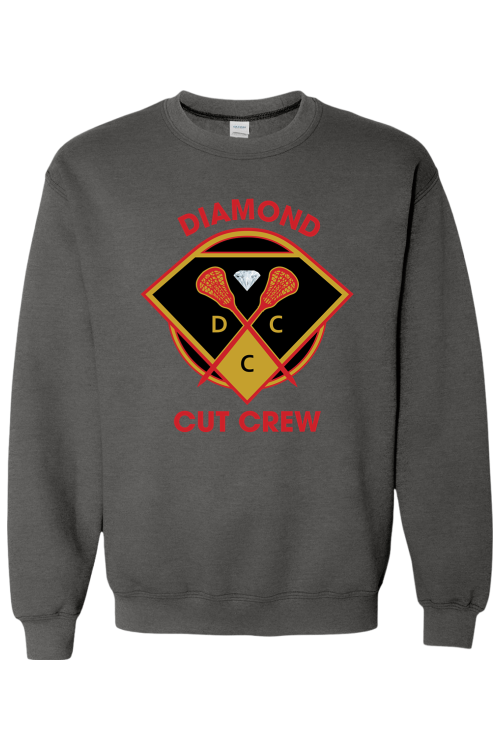 Diamond CCL Adult Heavyweight Sweatshirt Signature Lacrosse