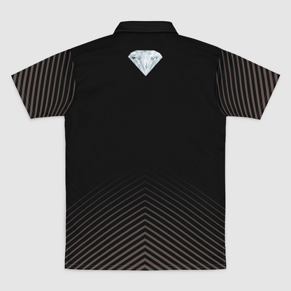 Diamond CCL Adult Sublimated Athletic Polo Signature Lacrosse