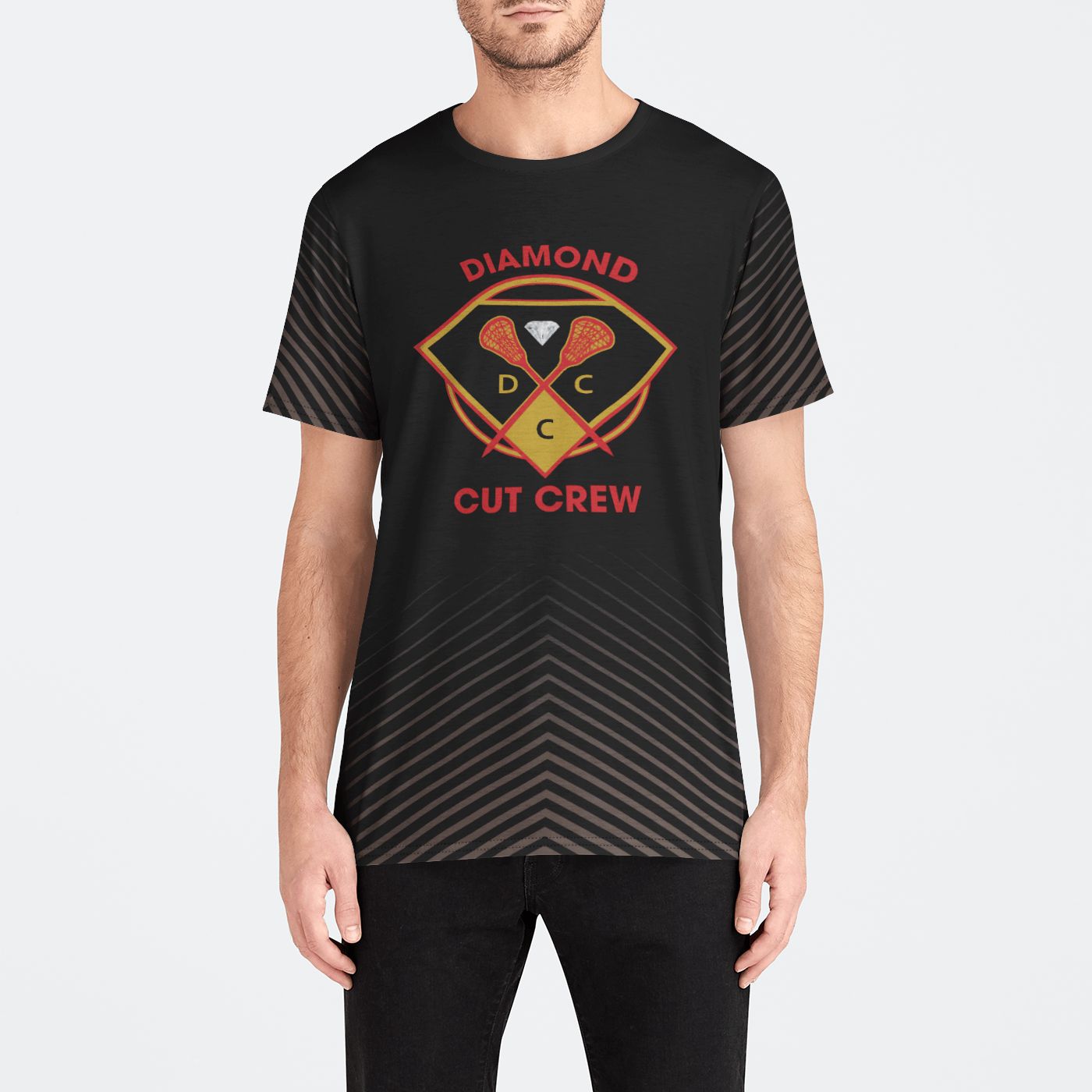 Diamond CCL Adult Sublimated Athletic T-Shirt (Men's) Signature Lacrosse