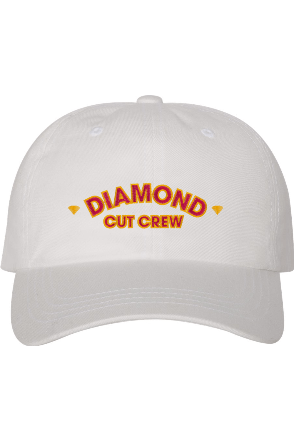 Diamond CCL Embroidered Dad Hat Signature Lacrosse