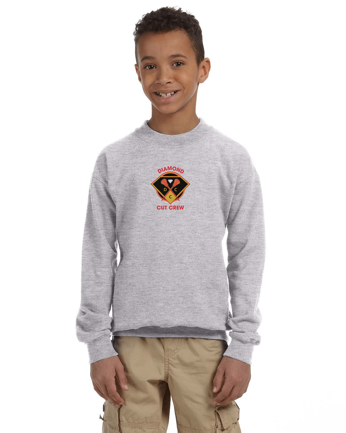 Diamond CCL Premium Youth Sweatshirt Signature Lacrosse