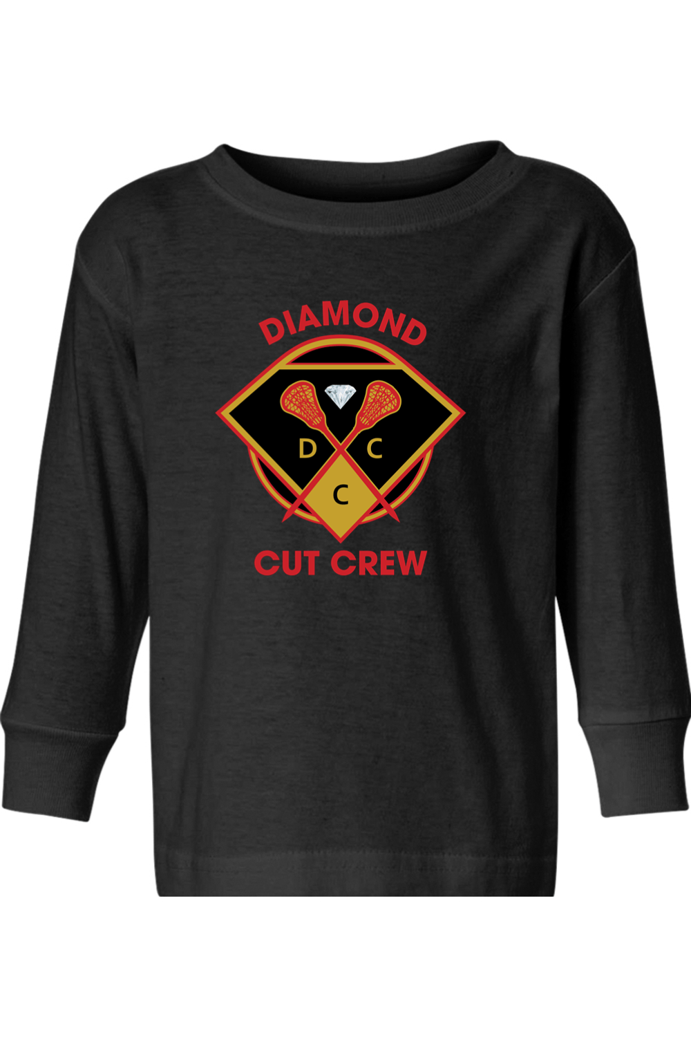 Diamond CCL Toddler Long Sleeve T-Shirt Signature Lacrosse