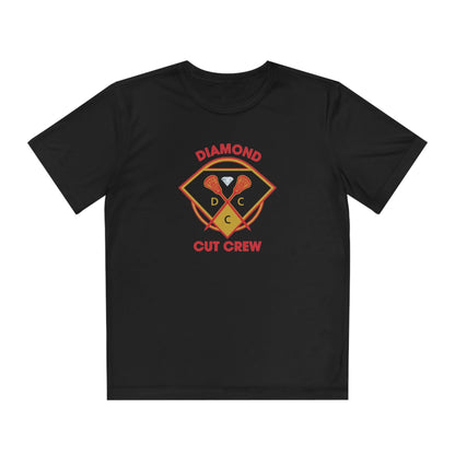 Diamond CCL Youth Athletic T-Shirt Signature Lacrosse