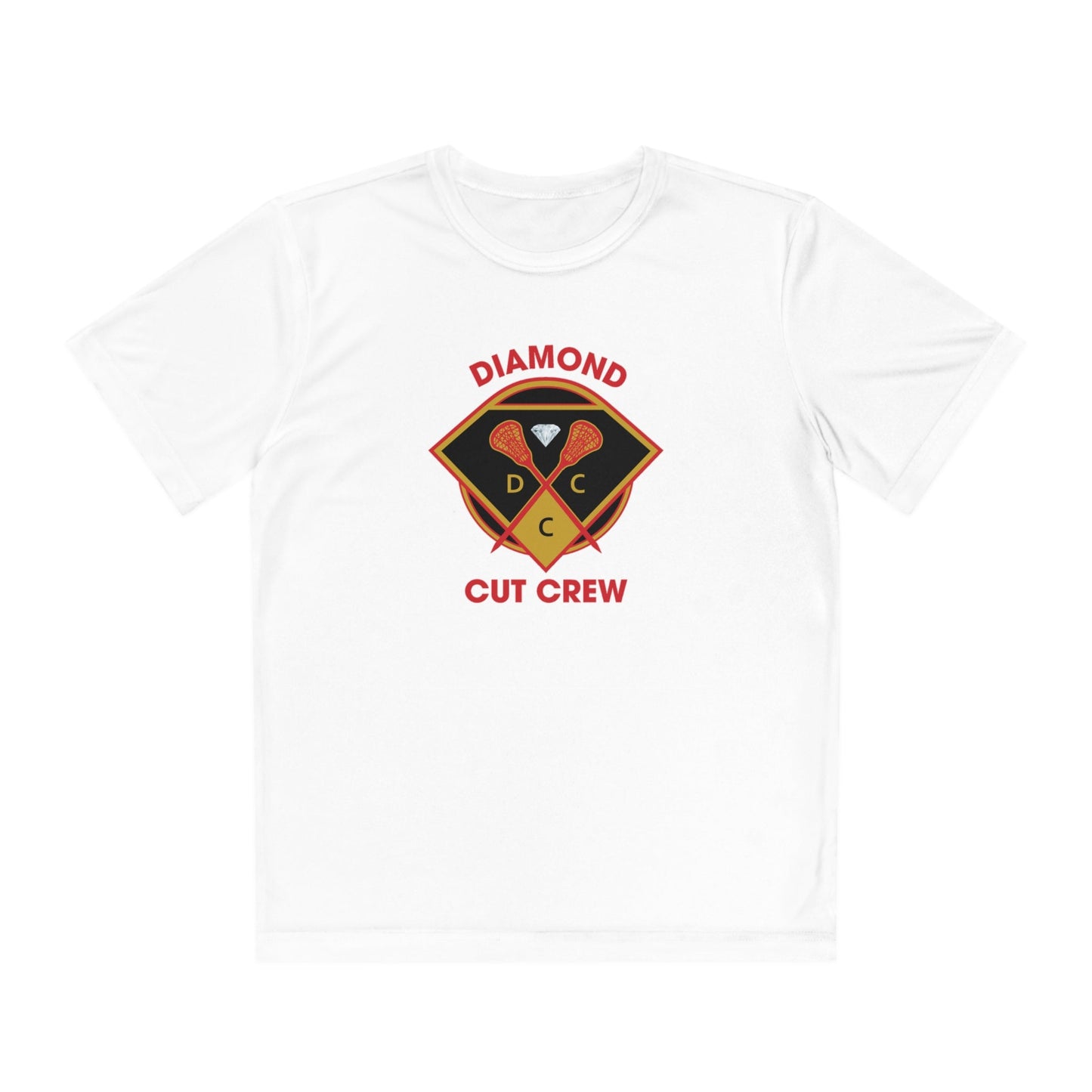 Diamond CCL Youth Athletic T-Shirt Signature Lacrosse