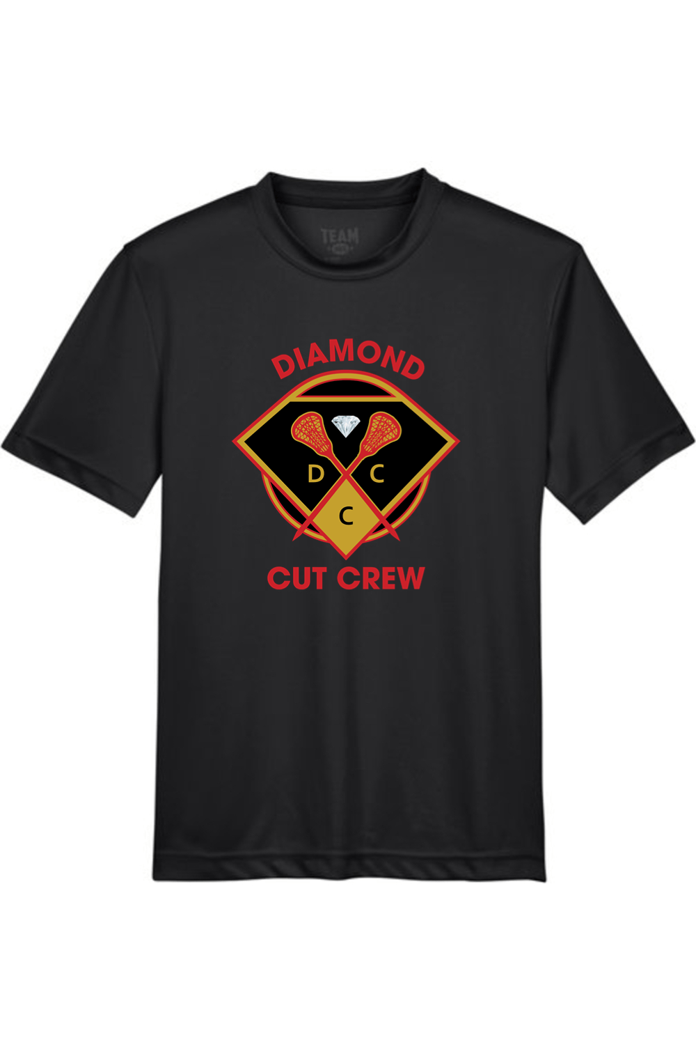 Diamond CCL Youth Athletic T-Shirt Signature Lacrosse