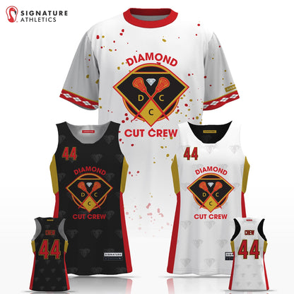 Diamond Cut Crew Women's 2 Piece Player Game Package Signature Lacrosse