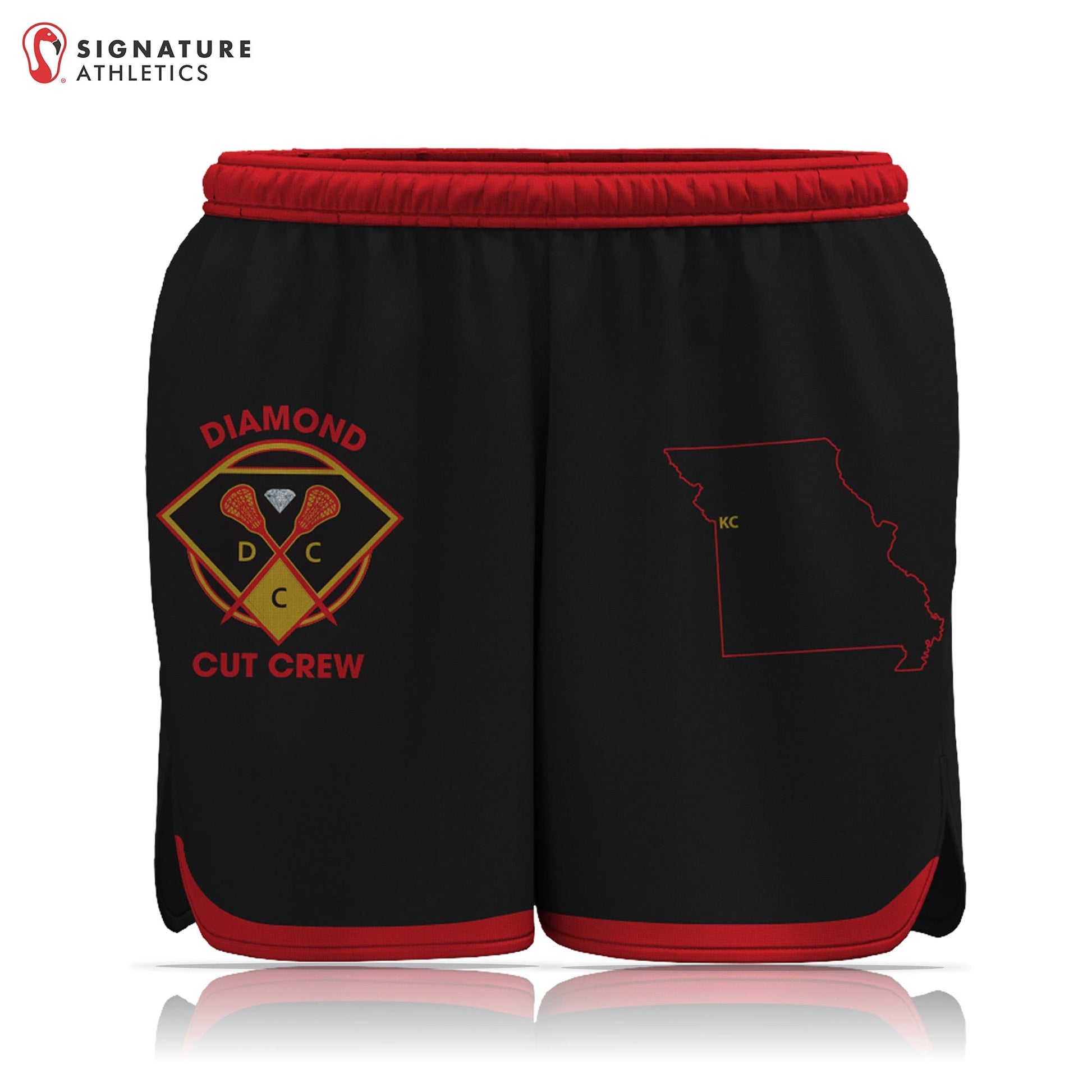 Diamond Cut Crew Women's Player Game Shorts - MO Signature Lacrosse