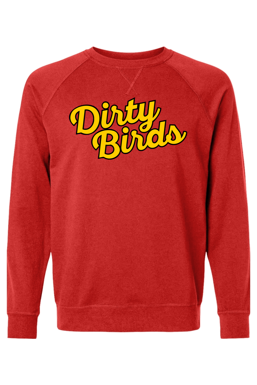 Dirty Birds LC Adult Heavyweight Raglan Long Sleeve Signature Lacrosse