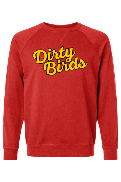 Dirty Birds LC Adult Heavyweight Raglan Long Sleeve Signature Lacrosse