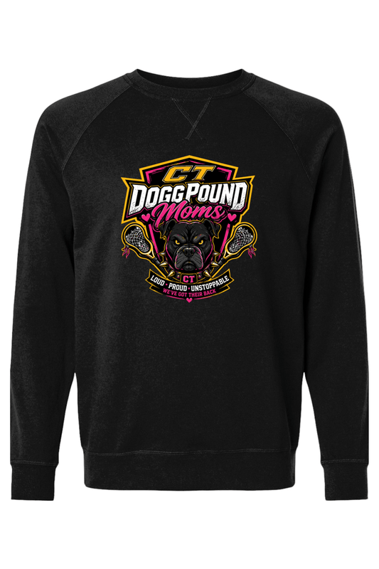 Doggpound Lacrosse Adult Heavyweight Raglan Long Sleeve Signature Lacrosse