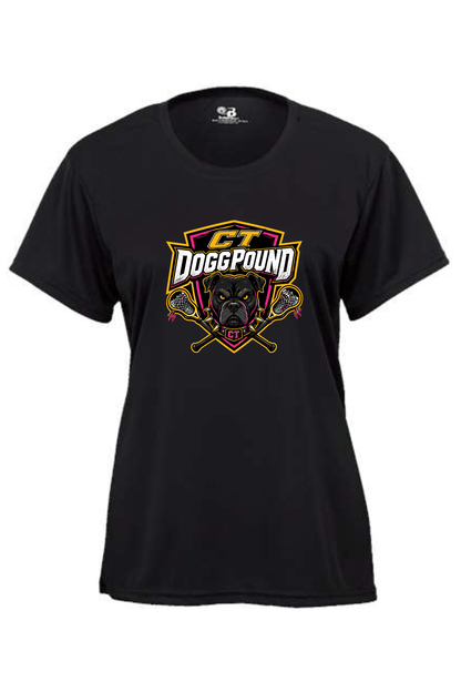 Doggpound Lacrosse Youth Girl's Athletic T-Shirt Signature Lacrosse
