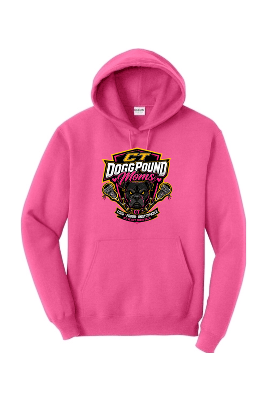Doggpound Moms Lacrosse Adult Heavyweight Hoodie Signature Lacrosse