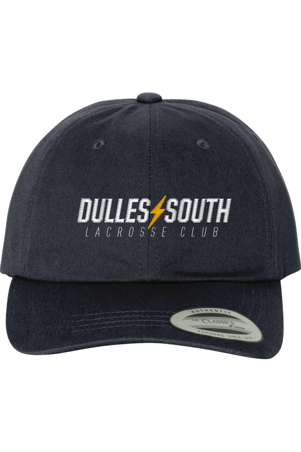 Dulles South LC Embroidered Dad Hat Signature Lacrosse