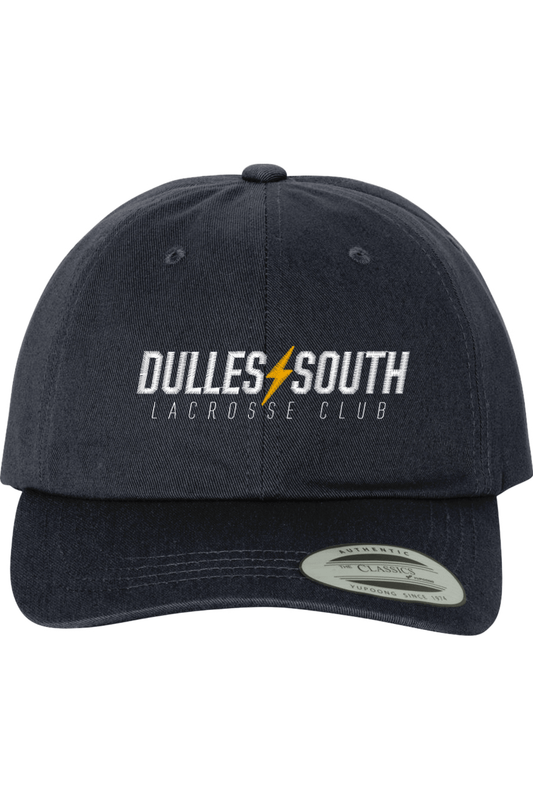 Dulles South LC Embroidered Dad Hat Signature Lacrosse